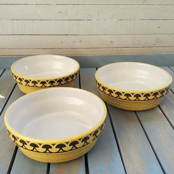 Mikasa Dining Mikasa Vintage Set Of 3 Bowls Painted Sands Tomah